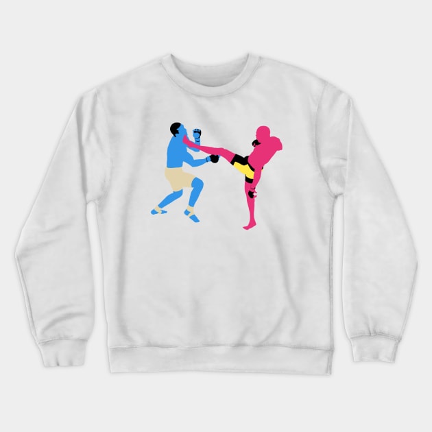 Anderson Silva Crewneck Sweatshirt by Lord Chancho